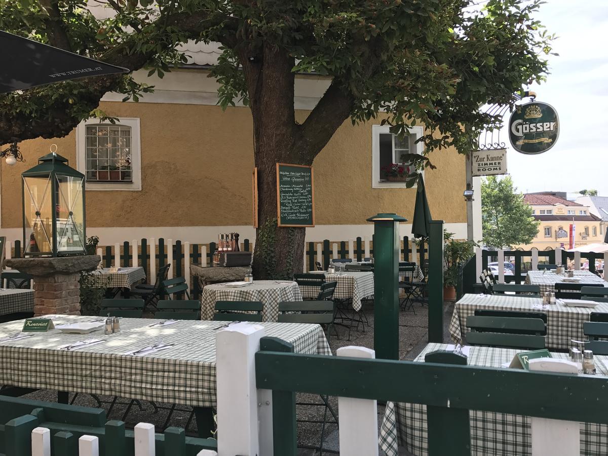 Gasthof "Zur Kanne" Markt Sankt Florian Zewnętrze zdjęcie